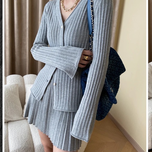 Leisure Long Sleeve Two Piece Skirt Set from COMMENSE - Picture 1 of 3